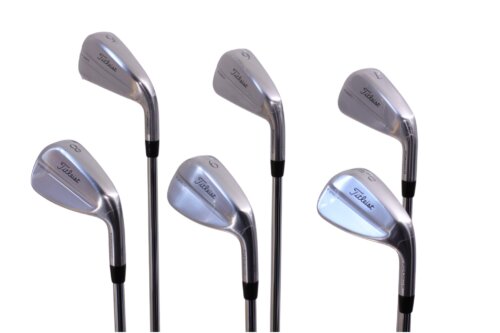 Titleist T250 4G ijzer 5 t/m PW   True Temper AMT Red
